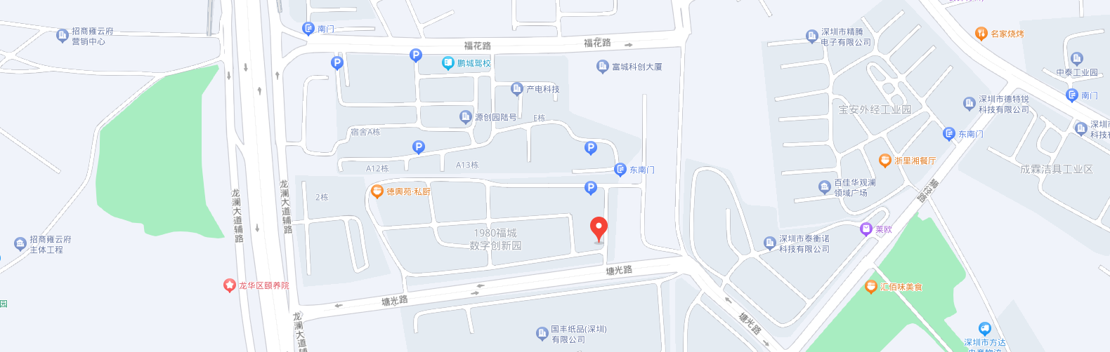 深圳市纽福斯科技有限公司地图